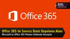 Microsoft Office 365’te herkese sınırsız bulut depolama alanı