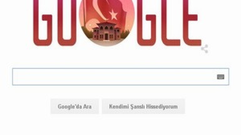 Google’dan 29 Ekim Cumhuriyet Bayramı ‘doodle’ı