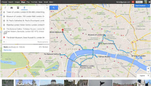Google Maps’e çoklu rota desteği