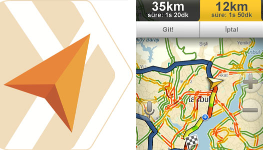 Trafik yoğunluğuna göre yeni rotalar öneren Yandex.Navigasyon, iOS ve Android’de