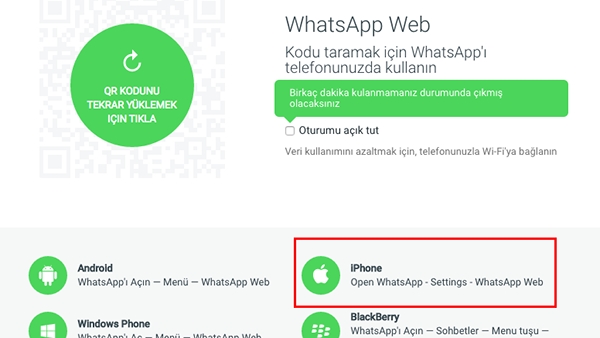 WhatsApp Web artık “iPhone” desteğine sahip